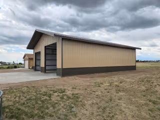 40x60x16 Shop Building - Colorado Springs gallery image 1