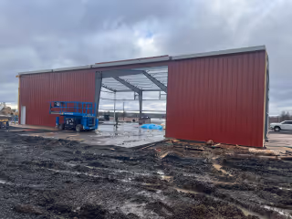 60x84x20 Agricultural Building - Spokane, WA gallery image 8