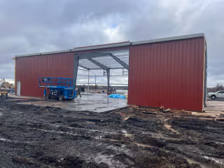 60x84x20 Agricultural Building - Spokane, WA gallery image 9