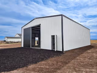 39x57x16 Horse Barn - Castle Rock, Colorado gallery image 41