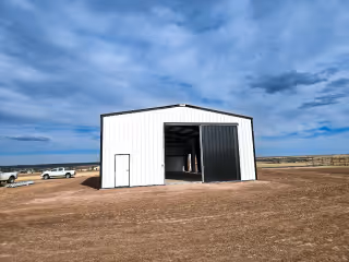 39x57x16 Horse Barn - Castle Rock, Colorado gallery image 48